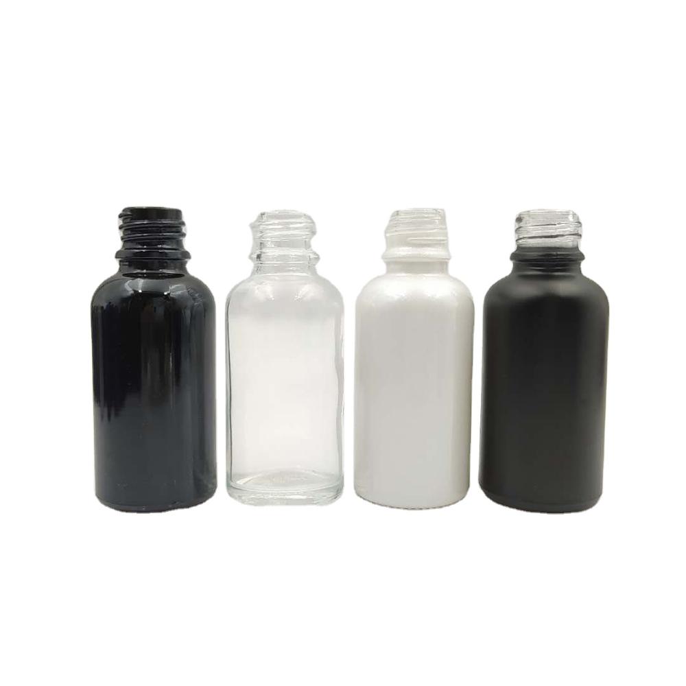 high quality fast delivery 5ml essential oil black glass dropper bottle