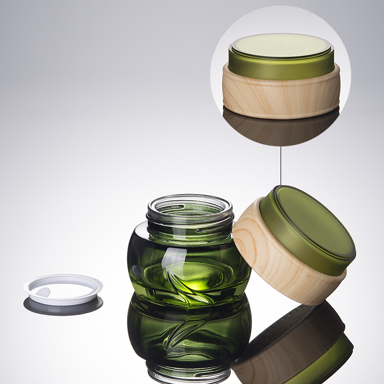 high quality hair oil bottles Packaging 40ML 100ML 120ML Luxury Glass Lotion Bottle