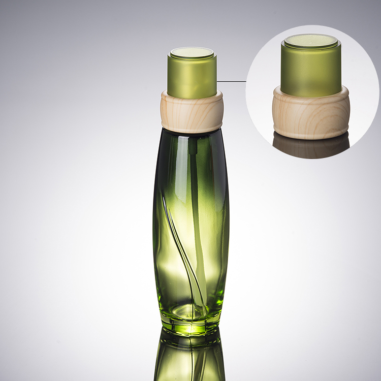high quality hair oil bottles Packaging 40ML 100ML 120ML Luxury Glass Lotion Bottle