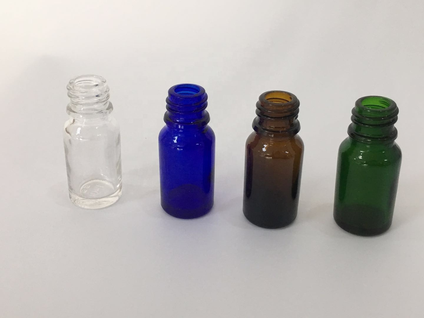 high quality low MOQ gold aluminum dropper cap with pipette for essential oil bottle boston dropper bottle