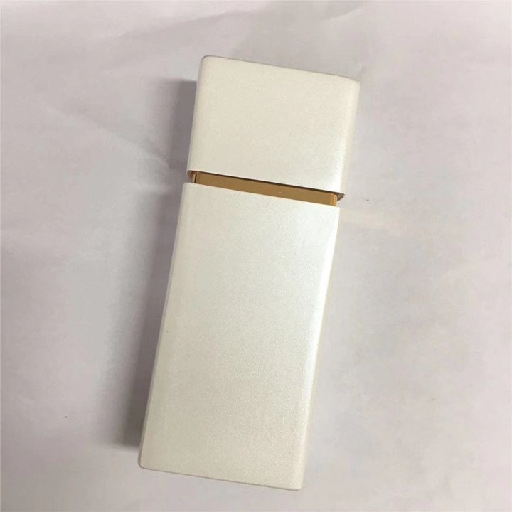 high quality luxury black color square Shaped oxidation Spray Perfume Bottle 50ml