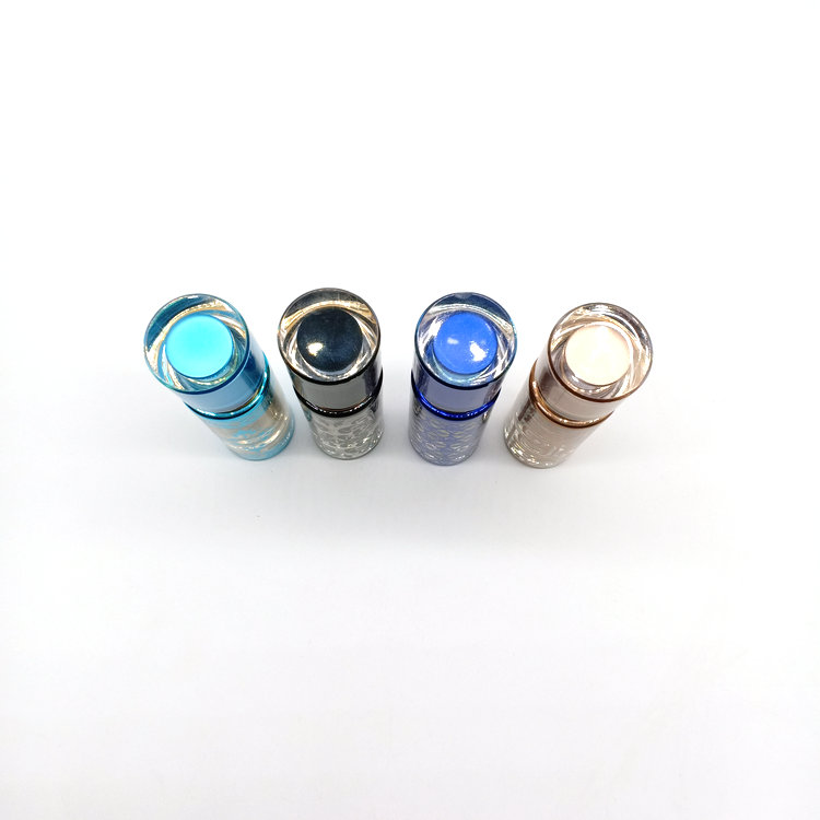 high quality luxury glass perfume bottle with pump sprayer