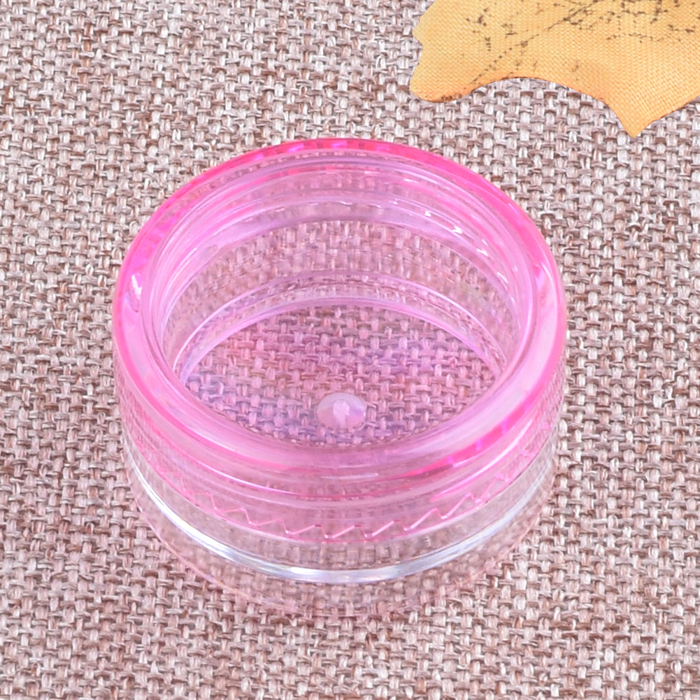 high quality new design clear packaging for cosmetics plastic jars with lids
