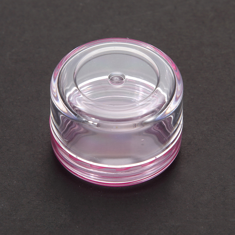 high quality new design clear packaging for cosmetics plastic jars with lids
