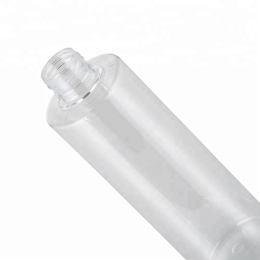 high quality new design empty 100ml 120ml plastic bamboo pump body lotion bottle