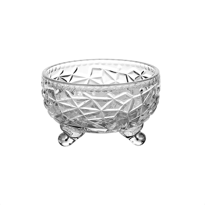 high quality party using glass candy jar storage candy port home decoration restaurant hotel glassware high quality stock