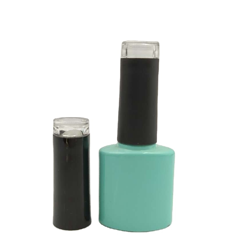 high quality product free samples 8ml oval clear glass nail polish bottle