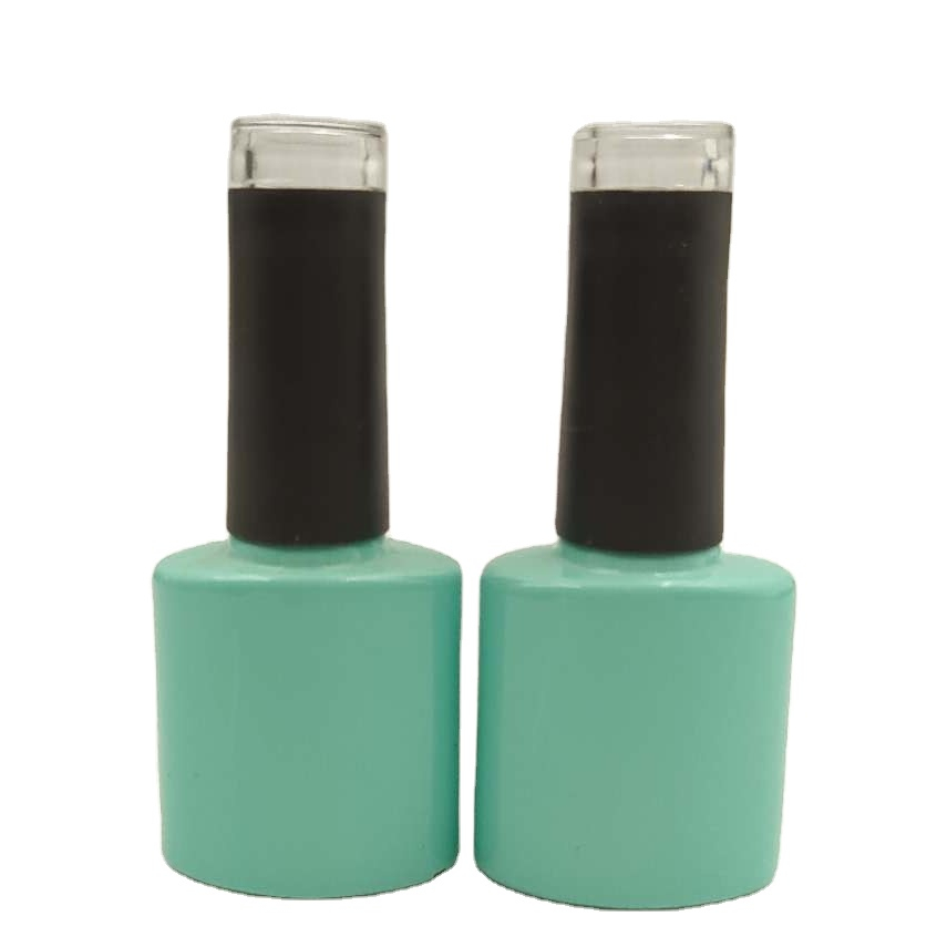 high quality product free samples 8ml oval clear glass nail polish bottle
