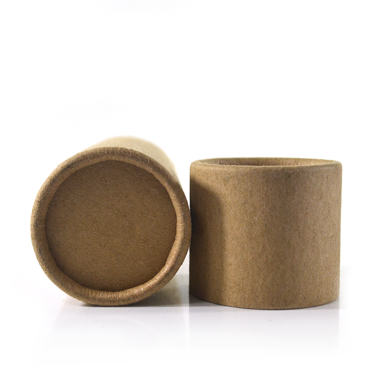 high quality silk screen printing custom 5ml 10ml 15ml 30ml kraft paper tube box packaging for essential oil e liquid face cream