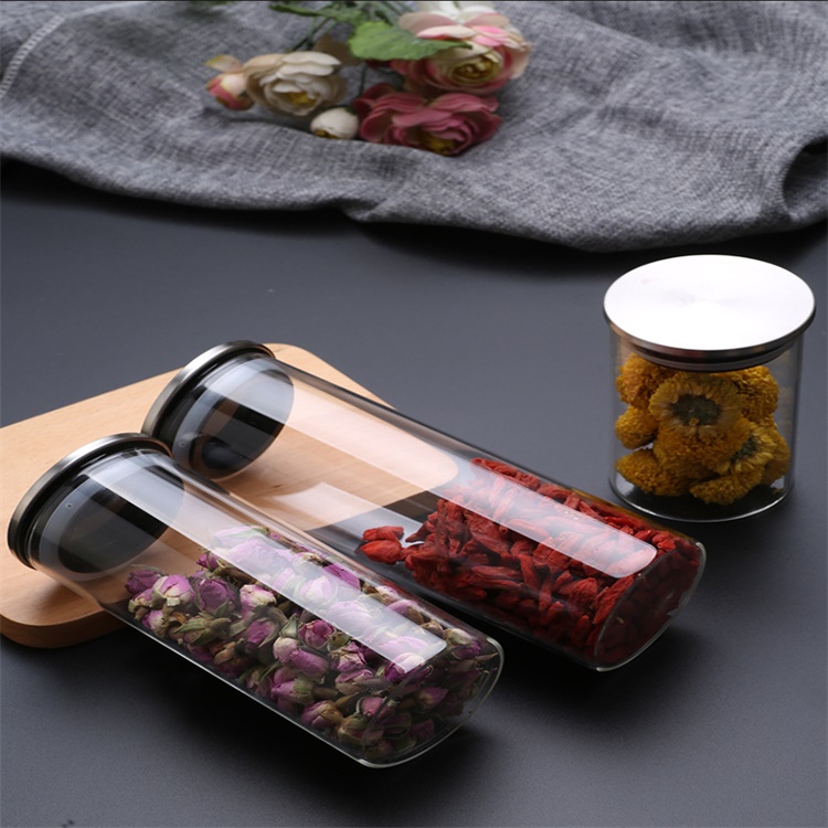 high quality storage bottles & jars glass manufacturer glass jar food storage