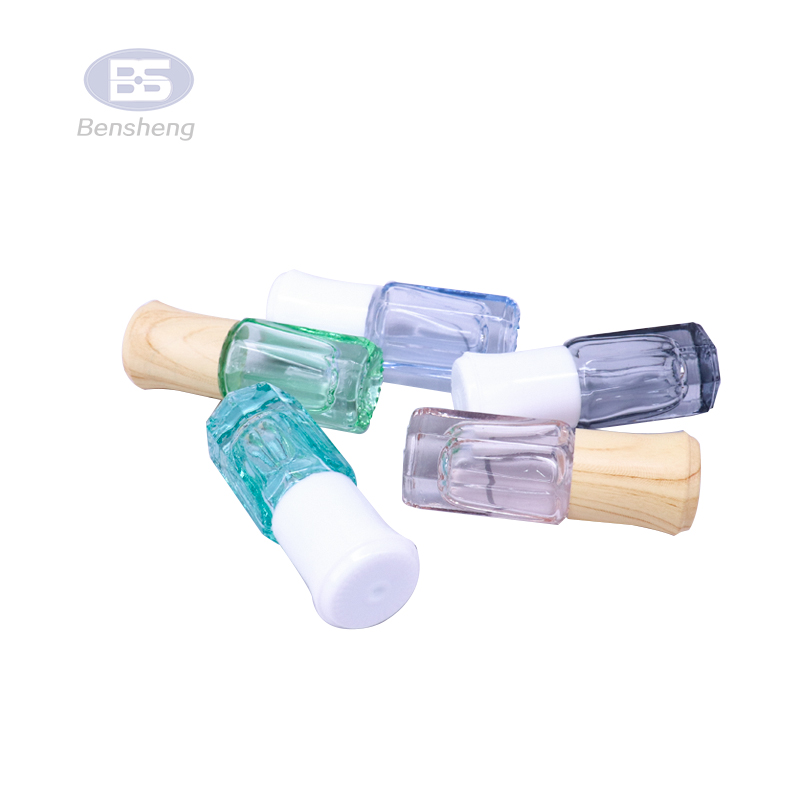 high quality various color thick octangle 3ml roll-on perfume bottle for sale