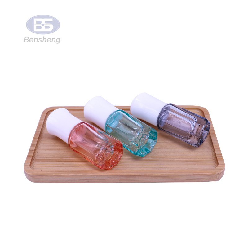 high quality various color thick octangle 3ml roll-on perfume bottle for sale