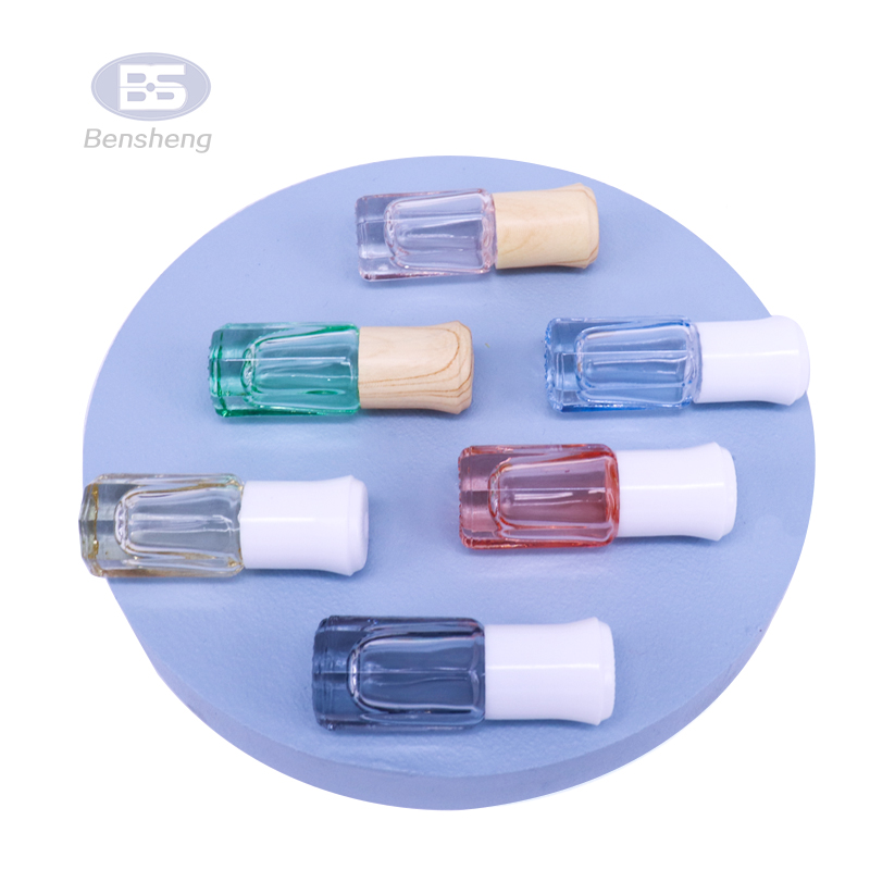 high quality various color thick octangle 3ml roll-on perfume bottle for sale