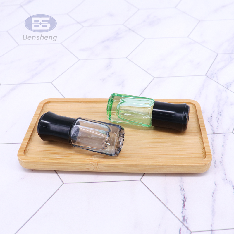 high quality various color thick octangle 3ml roll-on perfume bottle for sale