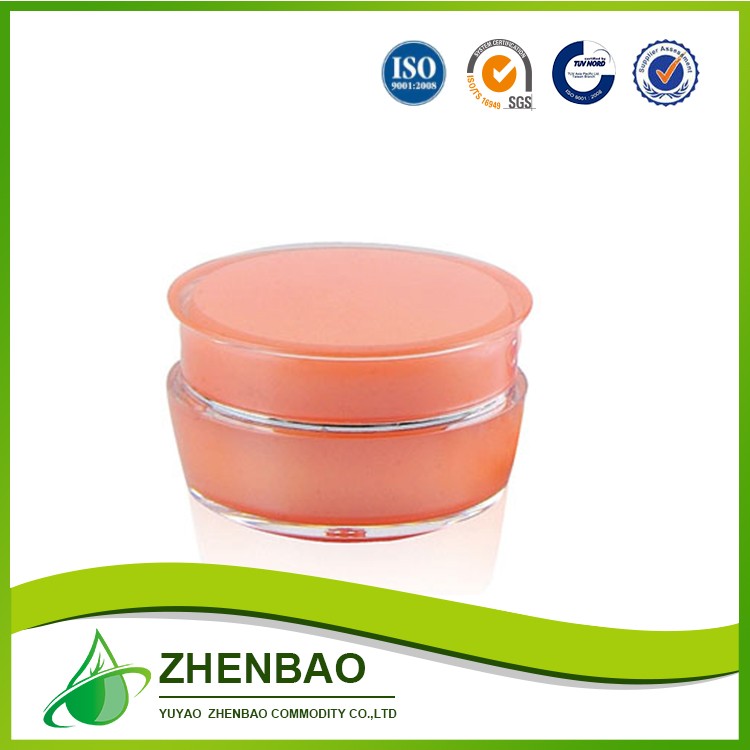 high sale luxury cosmetic plastic cream jar