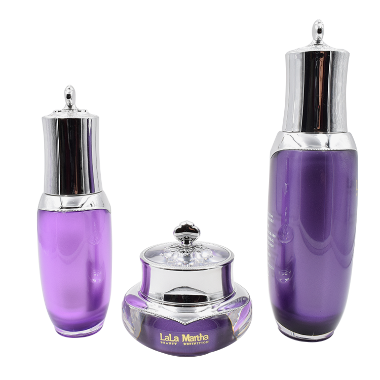 hign classic crown shape cosmetic cream jar container 15g 30g 50g acrylic jar with lid
