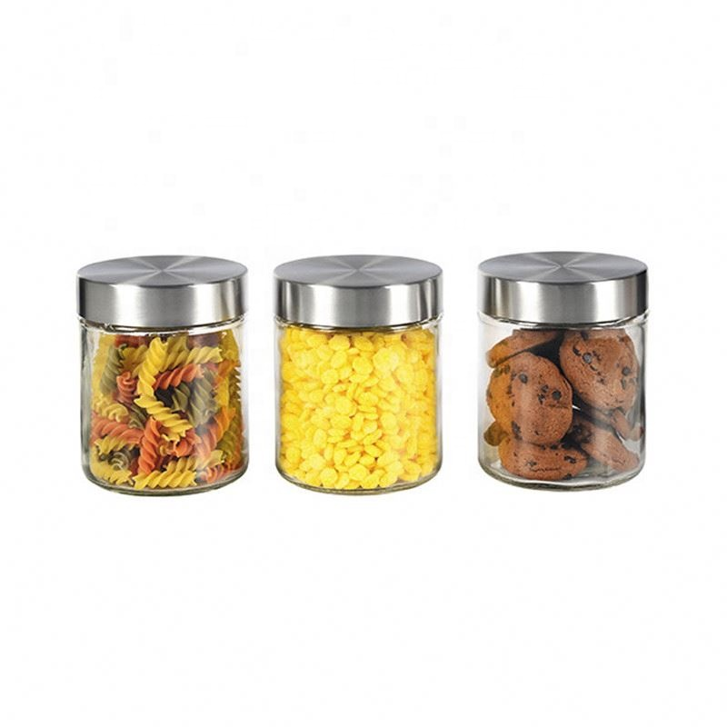 home storage organization decorate kitchen spice glass jars