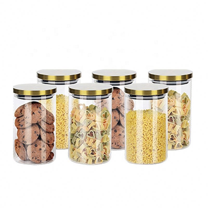 home storage organization decorate kitchen spice glass jars
