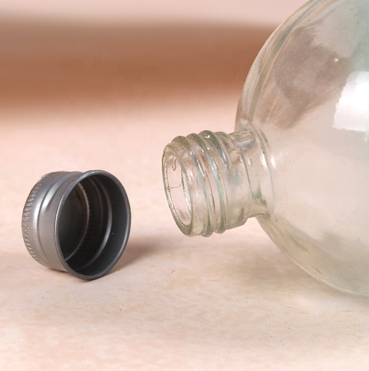 honey no moq bee uniqure stock round wine water drinking coffee cold juice beverage glass bottle aluminum cap 270ML350ML