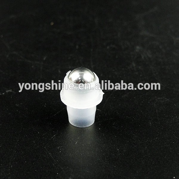 hot sale 10ml roll on oil glass bottle with metal ball