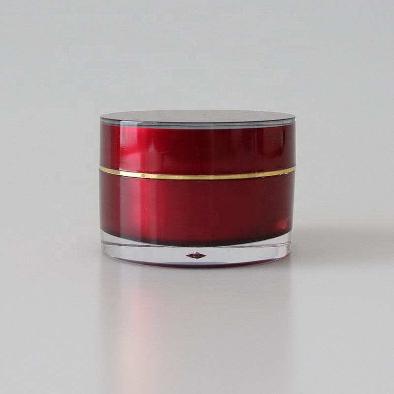 hot sale 15g 30g 50g new style face cream acrylic cosmetic jar with skin Care Cream
