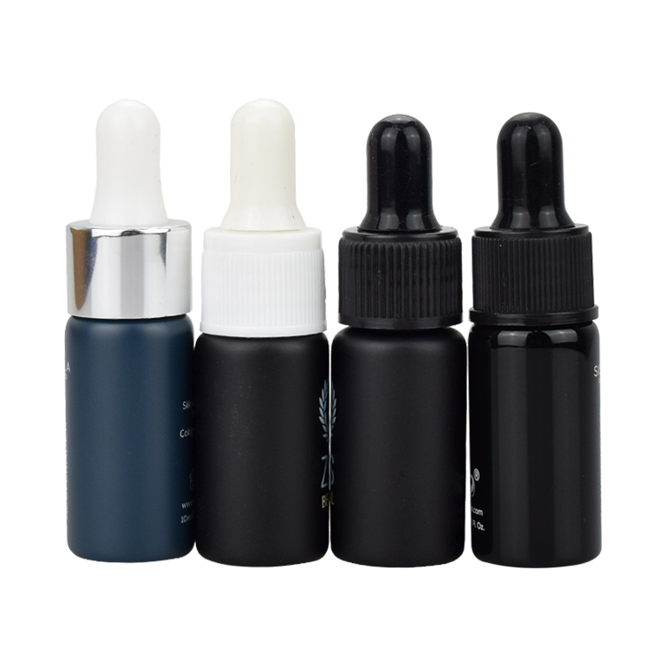 hot sale 15ml 20ml 30ml different small customize dropper bottle aluminum dropper vial essential oil glass bottle packaging