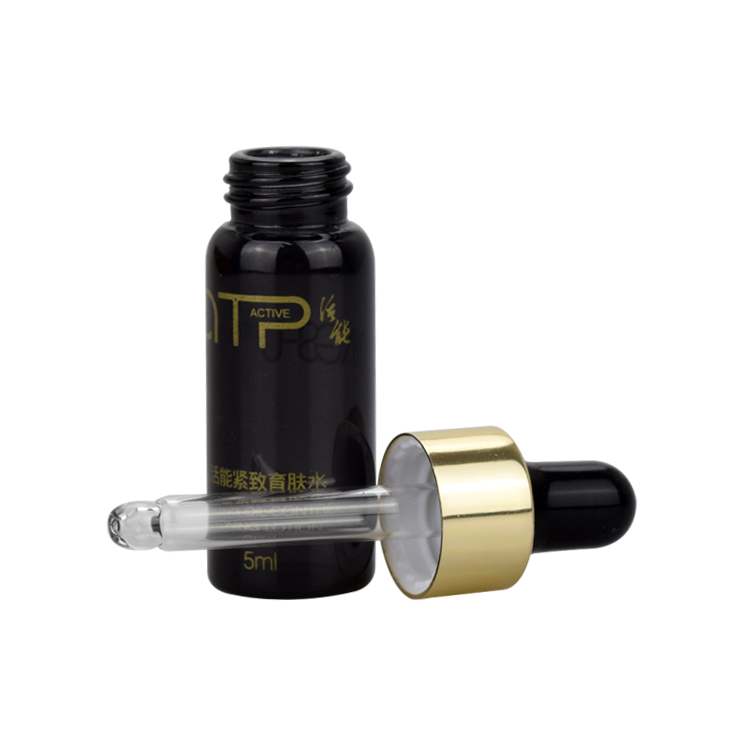 hot sale 15ml 20ml 30ml different small customize dropper bottle aluminum dropper vial essential oil glass bottle packaging