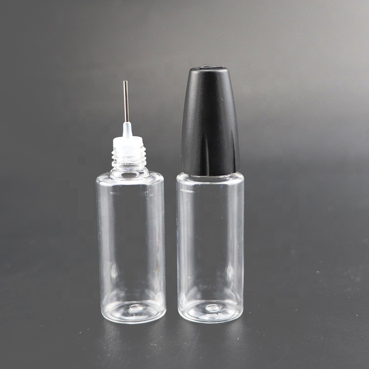 hot sale 1oz 30ml needle tip applicator bottle pet glue bottles