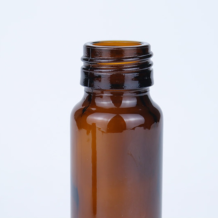 hot sale 20ml brown syrub glass containers 30ml 50ml amber liquid oral liquid solution bottle with colored airtight aluminum cap