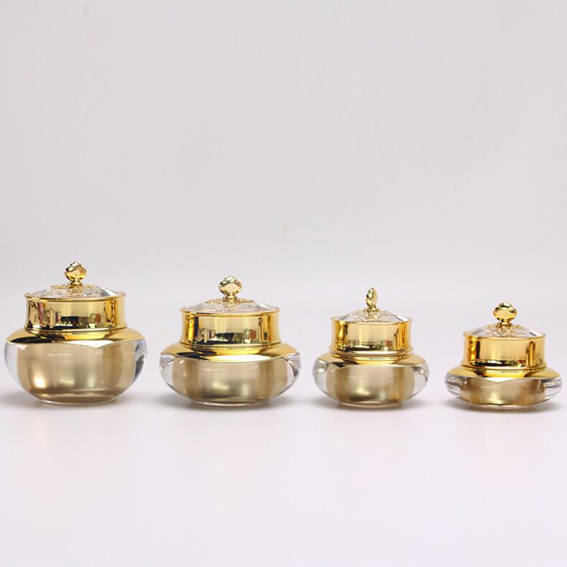 hot sale 30g cream jar empty square luxury acrylic cosmetic jar