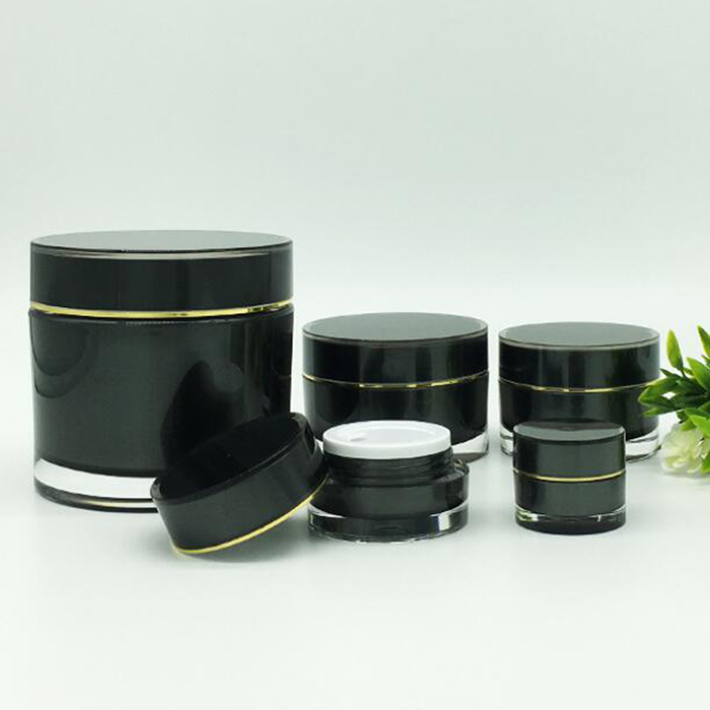 hot sale 30g cream jar empty square luxury acrylic cosmetic jar
