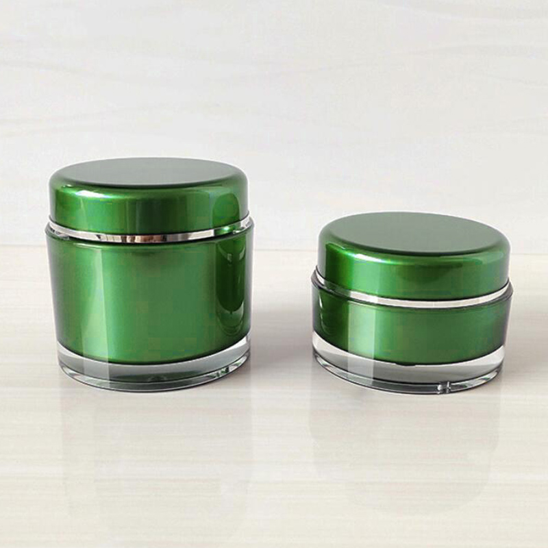 hot sale 30g cream jar empty square luxury acrylic cosmetic jar