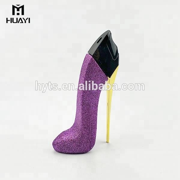 hot sale 30ml 80ml empty high heel shoe shape perfume bottles