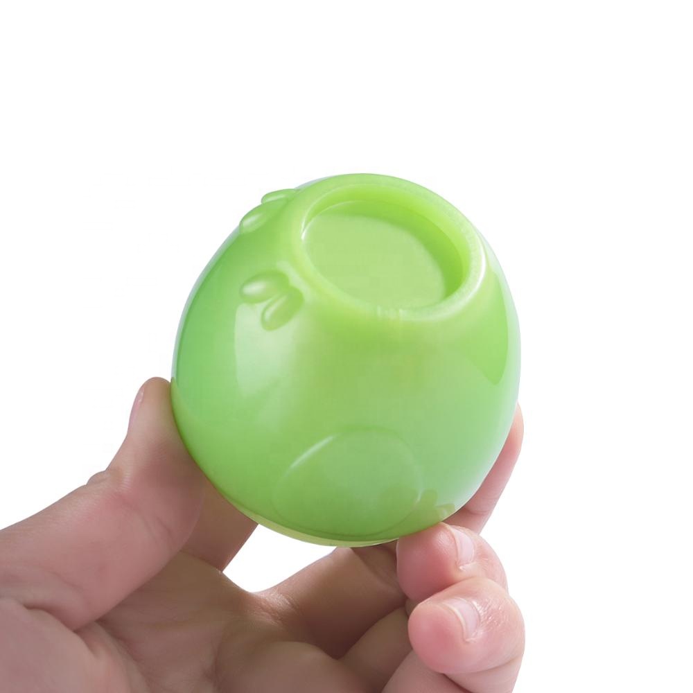 hot sale 50g empty cute animal shape PP plastic skin care jars