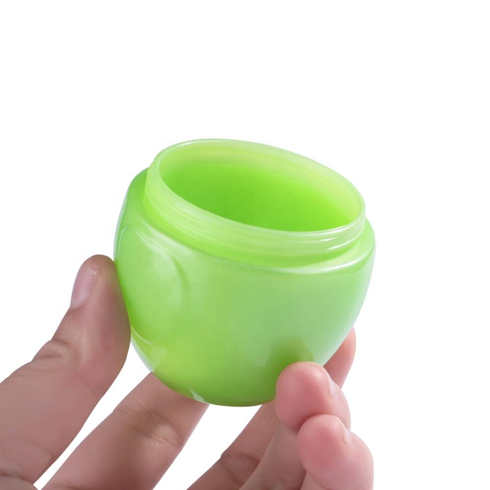 hot sale 50g empty cute animal shape PP plastic skin care jars