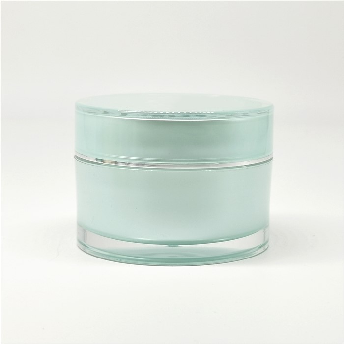 hot sale 5g 10g 15g 30g 50g 100g 150g 200g new style face cream acrylic cosmetic jar with skin Care Cream