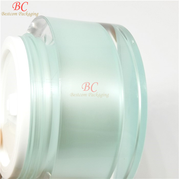 hot sale 5g 10g 15g 30g 50g 100g 150g 200g new style face cream acrylic cosmetic jar with skin Care Cream