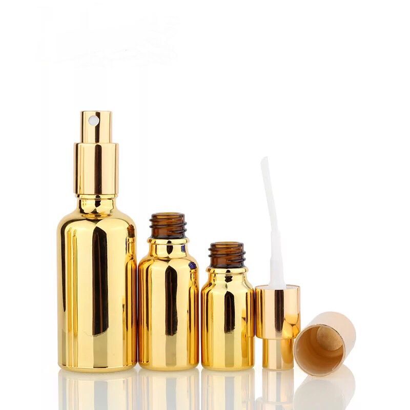 hot sale 5ml 10ml 15ml 20ml 30ml 50ml 100ml black glass spray bottles frosted black bottle