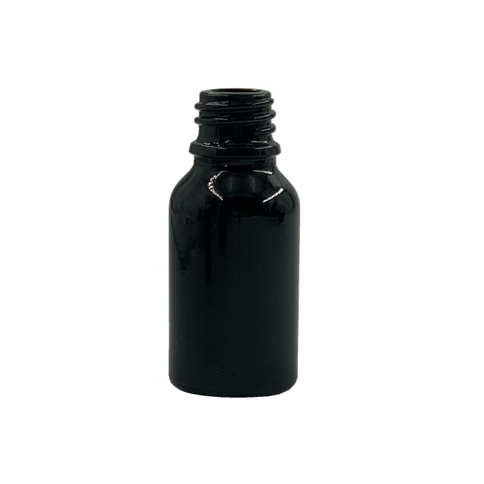 hot sale 5ml 10ml 20ml 30ml 50ml 100ml black essential oil  glass bottle and dropper