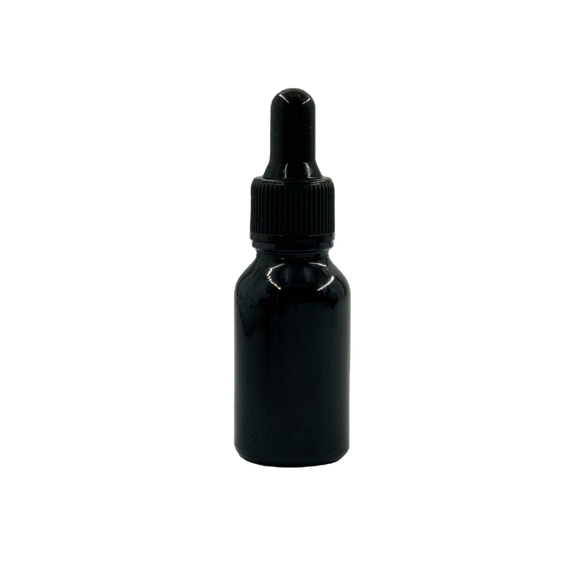 hot sale 5ml 10ml 20ml 30ml 50ml 100ml black essential oil glass bottle and dropper