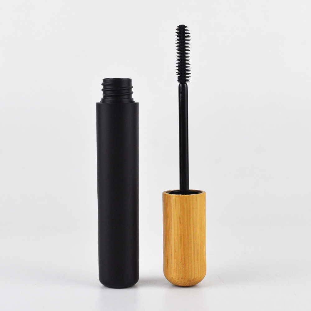hot sale 5ml black bamboo mascara bottle eco friendly bamboo mascara tube