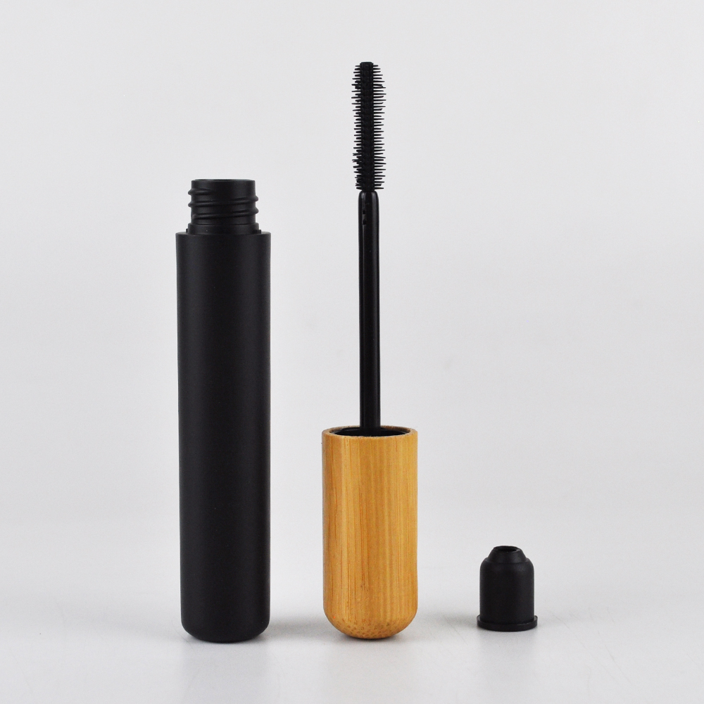 hot sale 5ml black bamboo mascara bottle eco friendly bamboo mascara tube
