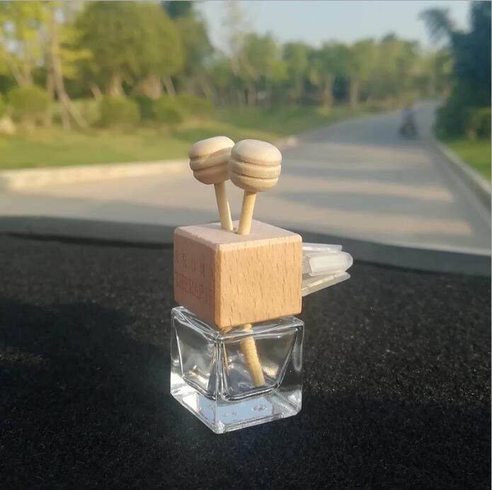 hot sale 8ml square empty car diffuser perfume bottle