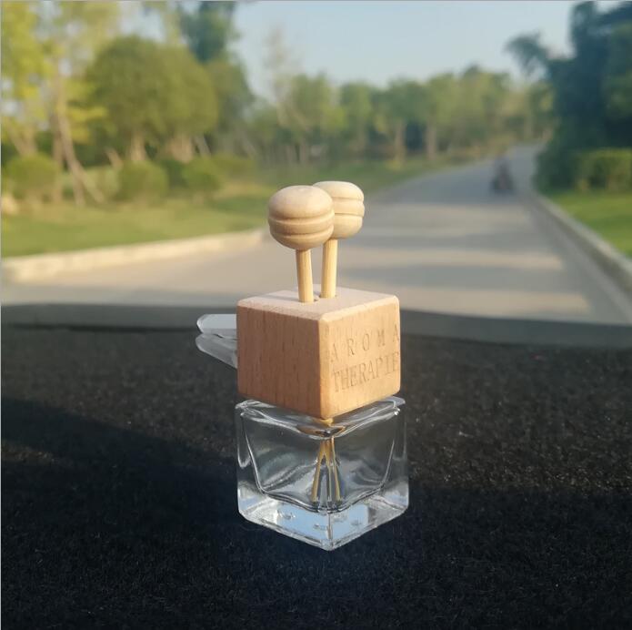 hot sale 8ml square empty car diffuser perfume bottle