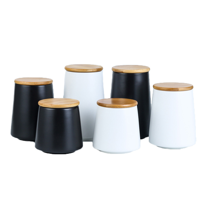 hot sale Ceramics dampproof storage bottles & jars with lids durable & tight seal