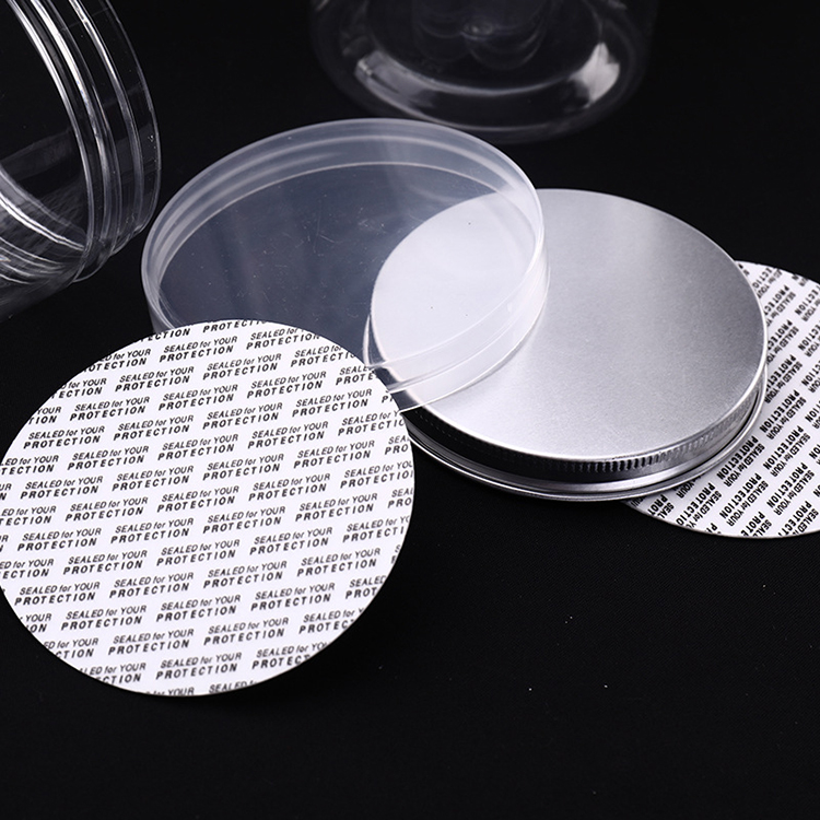 hot sale Pet plastic jars food grade with plastic black lids