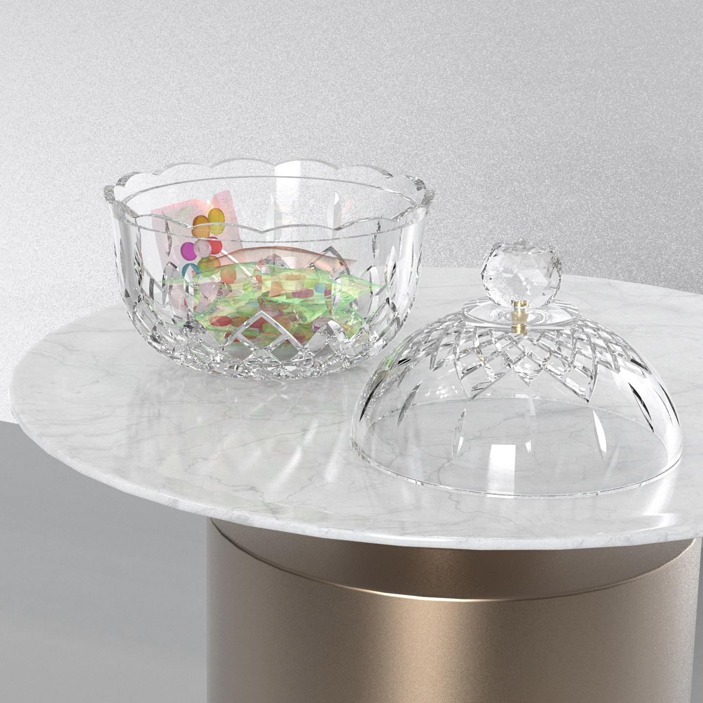 hot sale candy tea coffee storage Container pot transparent plastic sugar jar with lids