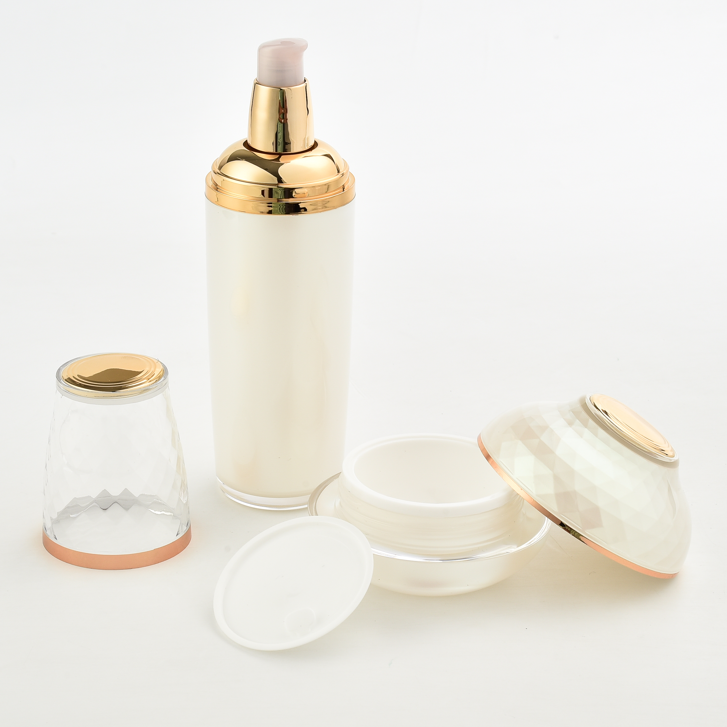 hot sale containers skin care day and night cream jars for cosmetic