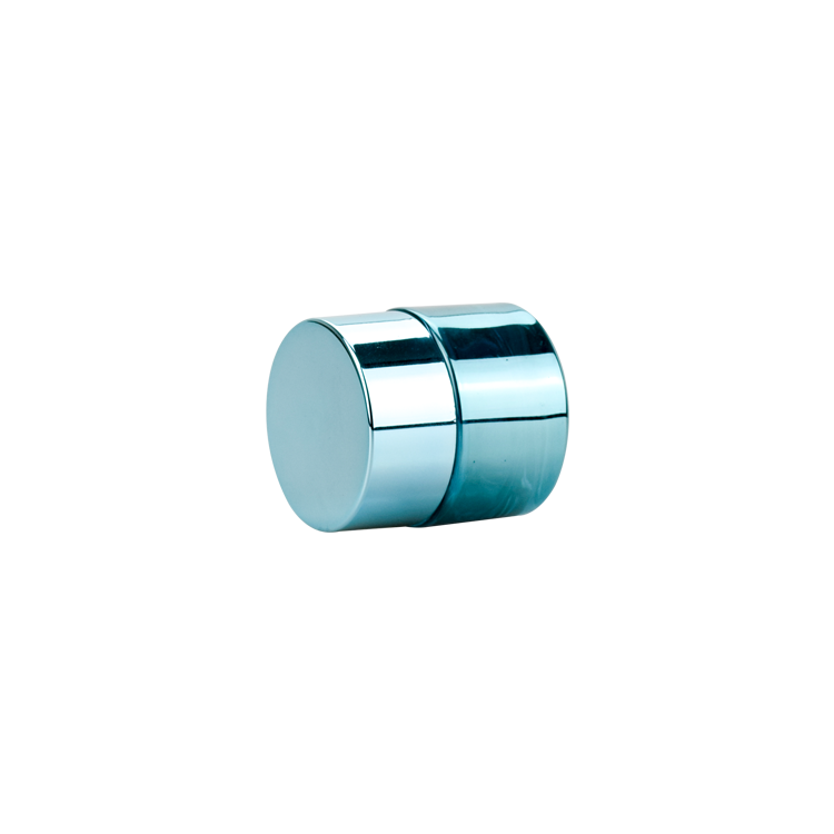 hot sale cosmetic packaging 30g 50g 100g aqua blue glass jar