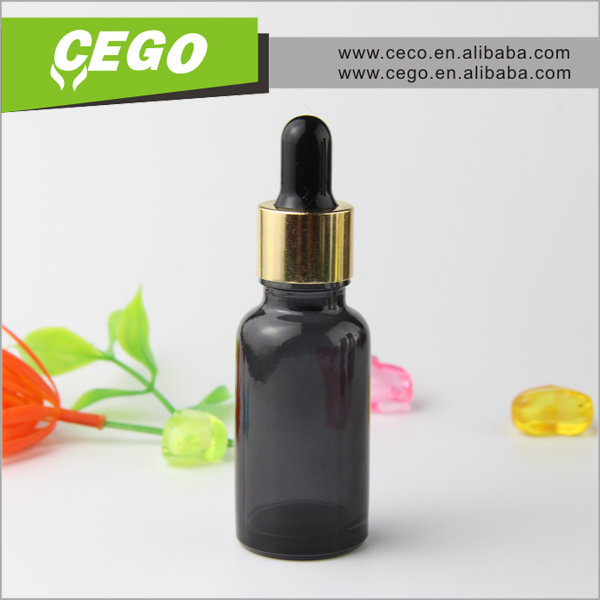 hot sale custom paper packing tube box 1/2oz 1oz 60ml 2oz black boston round glass dropper bottles